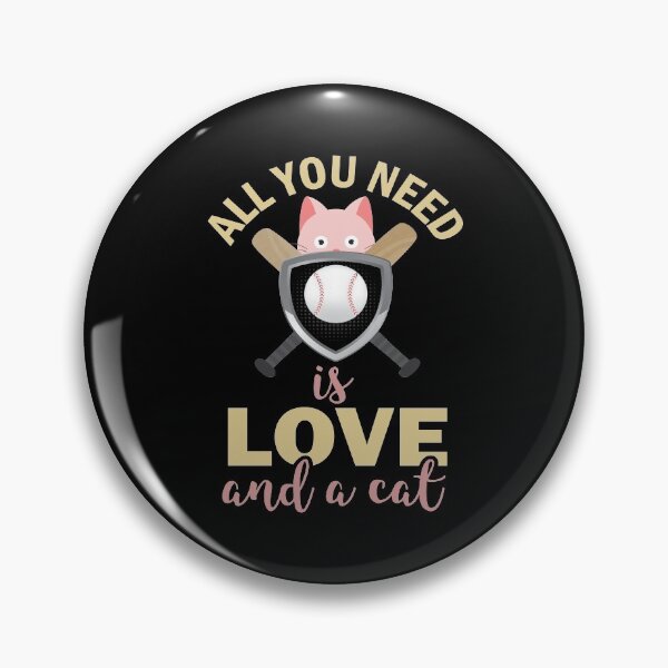 Item preview, Cat and baseball love designed and sold by Astralia.