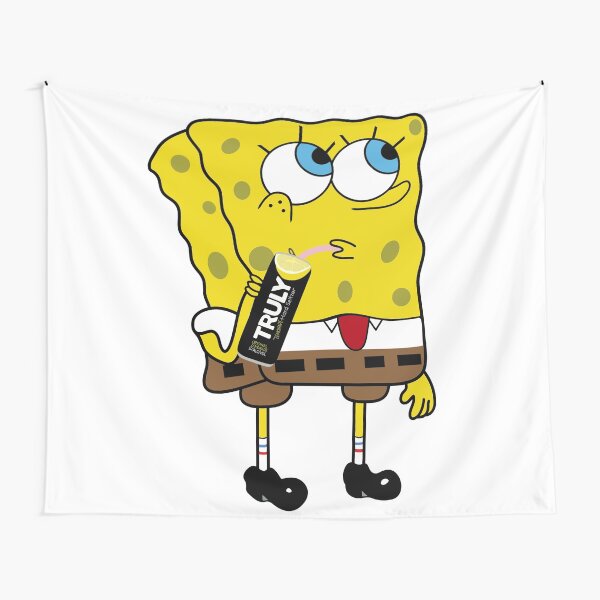 Item preview, Spongebob Drinking Truly Seltzer designed and sold by Kjerstiana.