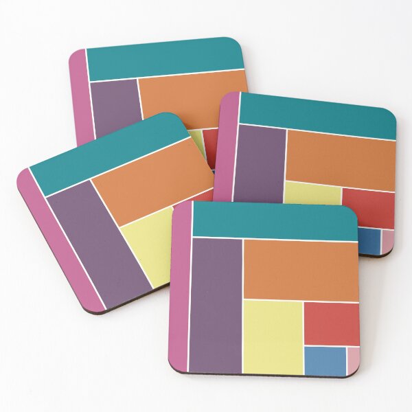 Item preview, Sunset Blocks designed and sold by SplendidBohos.