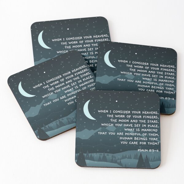 Item preview, Psalm 8:3-4 designed and sold by plocreative.