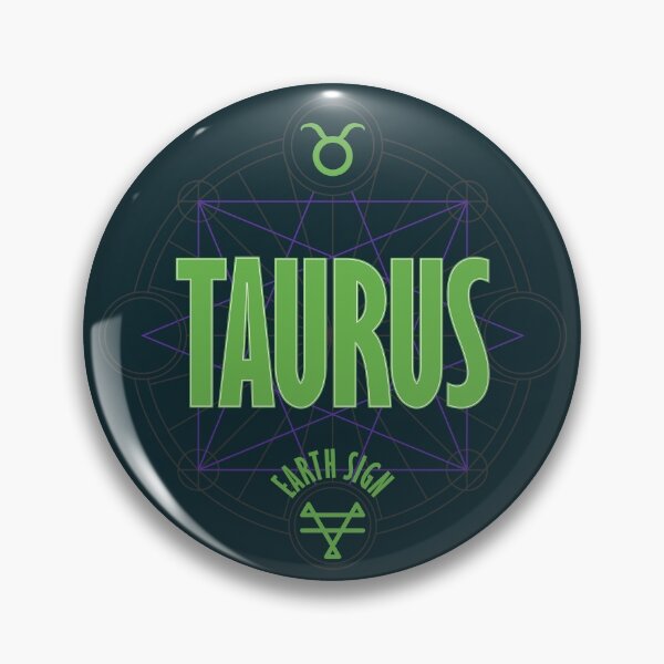 Item preview, Taurus Earth Sign Horoscope designed and sold by MindfulMeta.