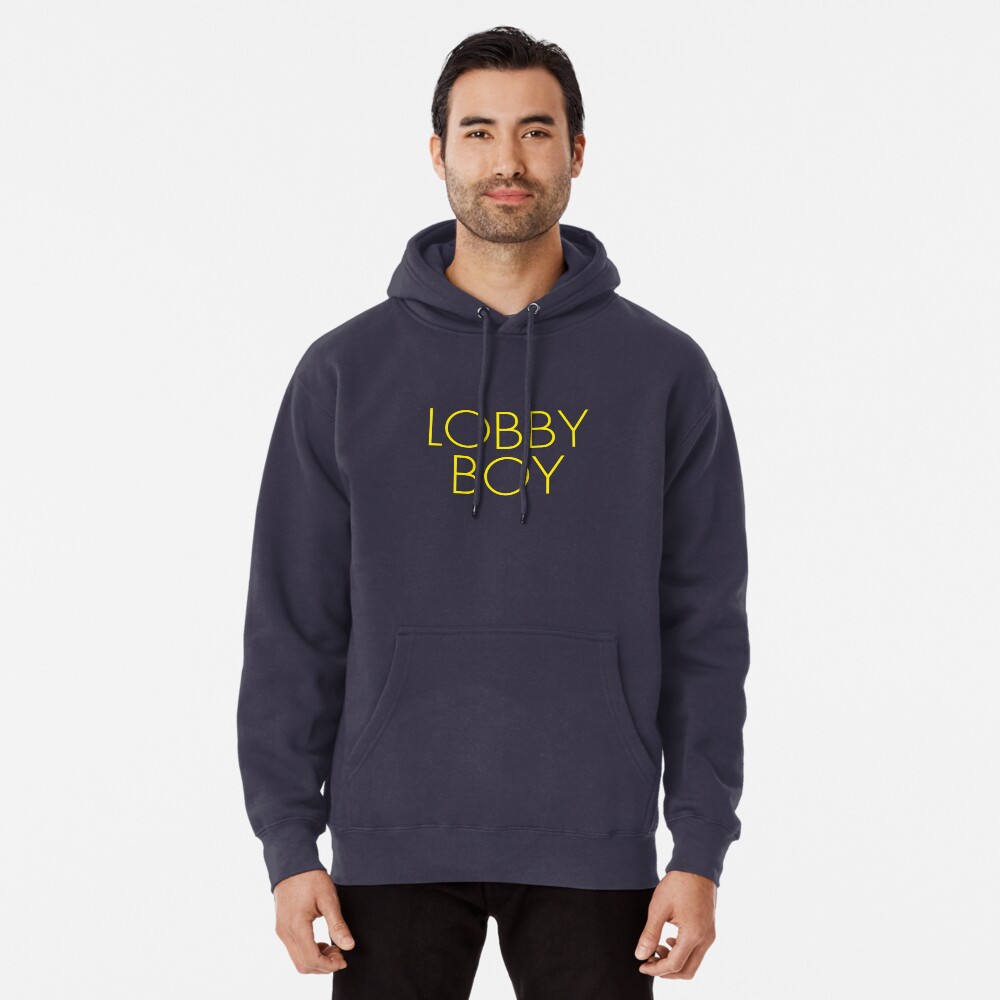 "LOBBY BOY" Pullover Hoodie by DesignInkz Redbubble