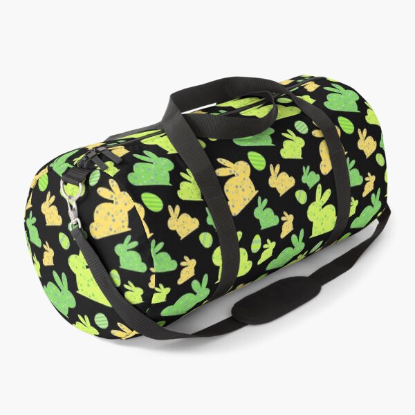 Item preview, Cute Easter Bunny Eggs Yellow Green Pattern Design designed and sold by LordAudes.