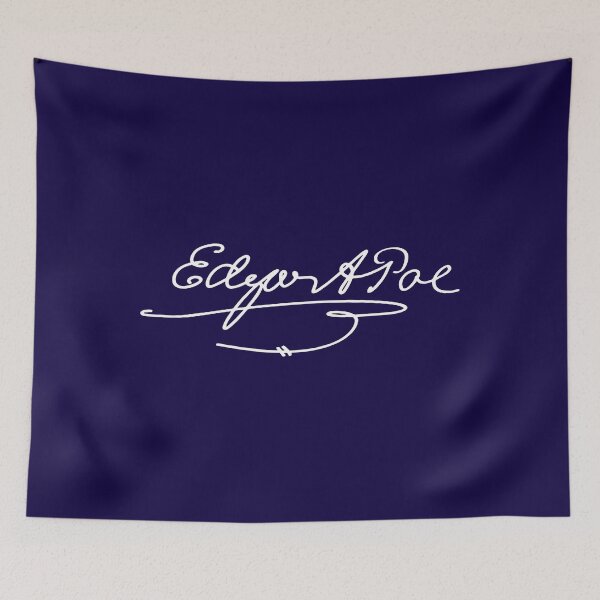Item preview, Edgar Allan Poe Signature designed and sold by QueensAscension.