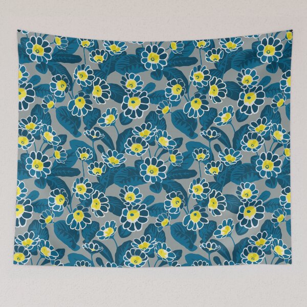 Item preview, Primula Lace Blue. Flower pattern designed and sold by lents.