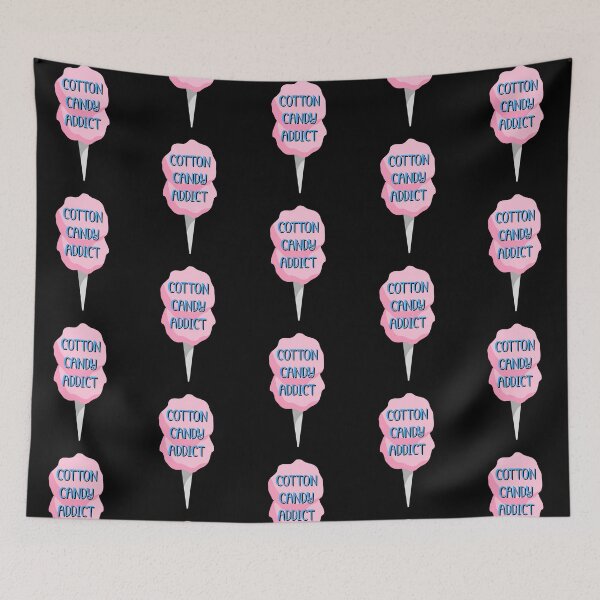 Item preview, Pink Cotton Candy Addict  designed and sold by TheButtonCrew.