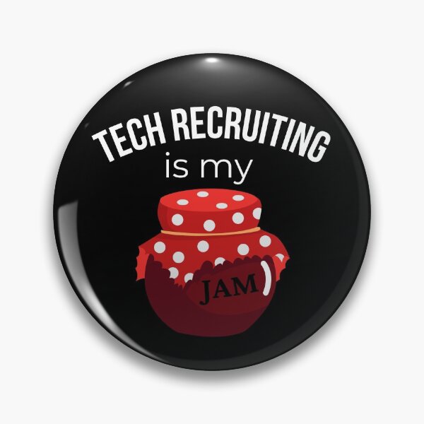 Item preview, Tech Recruiting is my jam designed and sold by Click-Like.
