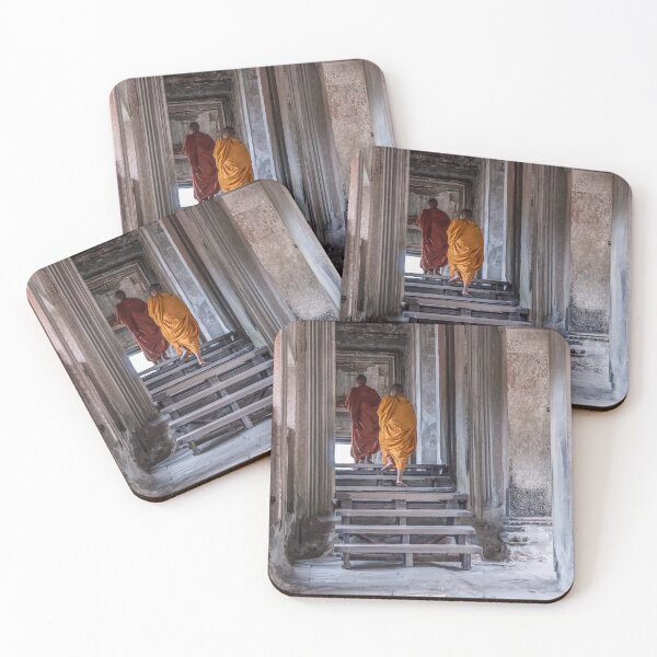 Item preview, Monks - Angkor Wat - Walking into the Light designed and sold by Jane  Earle Photography.
