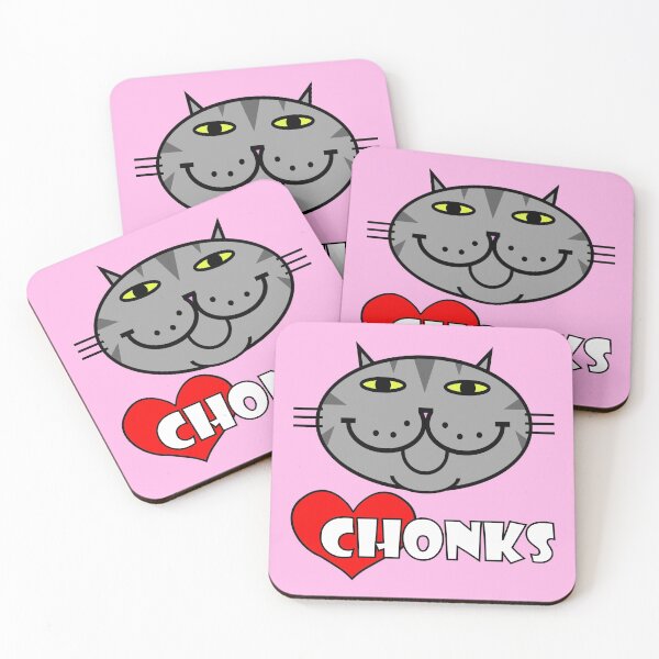Item preview, HEART CHONKS - tabby cat designed and sold by RawSunArt.