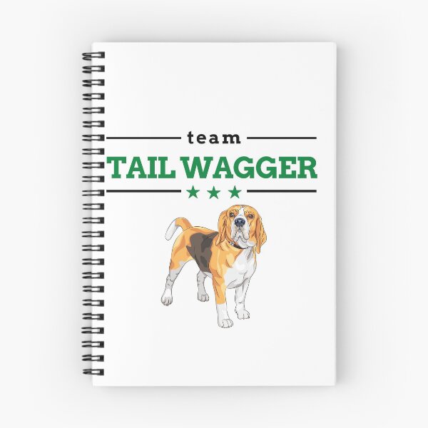 Item preview, Team Tail Wager designed and sold by dogcuddleralert.