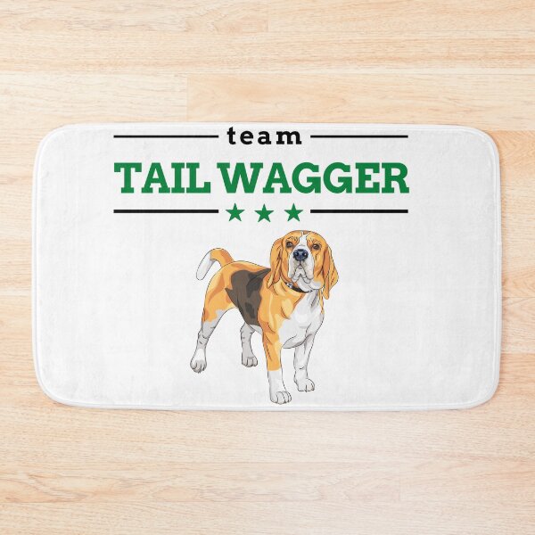 Item preview, Team Tail Wager designed and sold by dogcuddleralert.