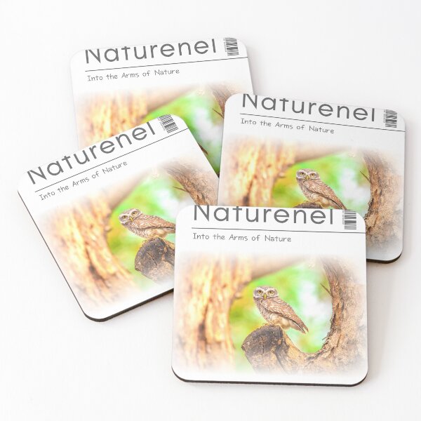 Item preview, Curious owl on the tree designed and sold by Naturenel.