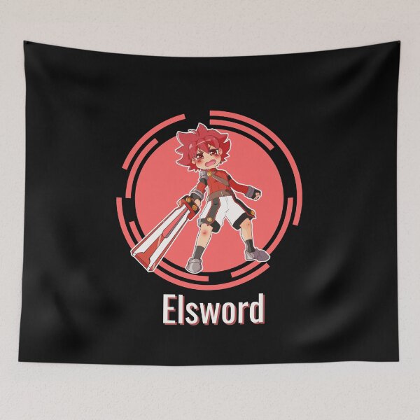 Item preview, Elsword Chibi Base Class designed and sold by YabaiStickerCo.