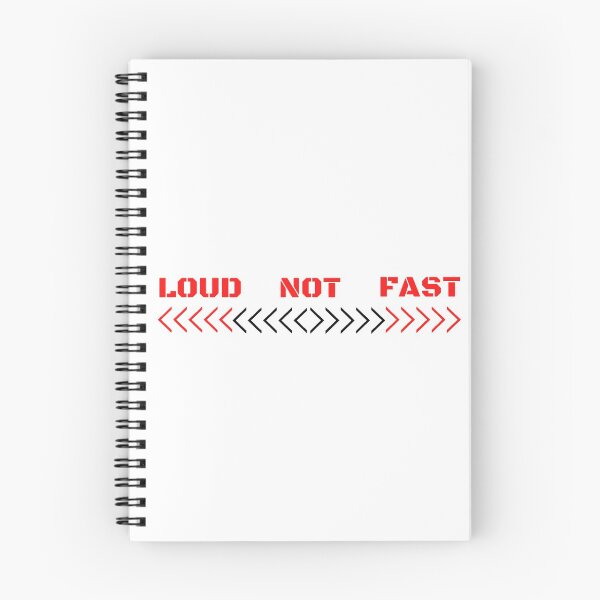 Item preview, Just Loud not Fast designed and sold by Creative fashion Mix.