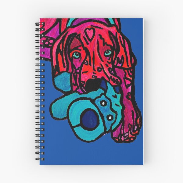 Item preview, Great Dane Rufus over Blue designed and sold by Amanda A. Anthony.