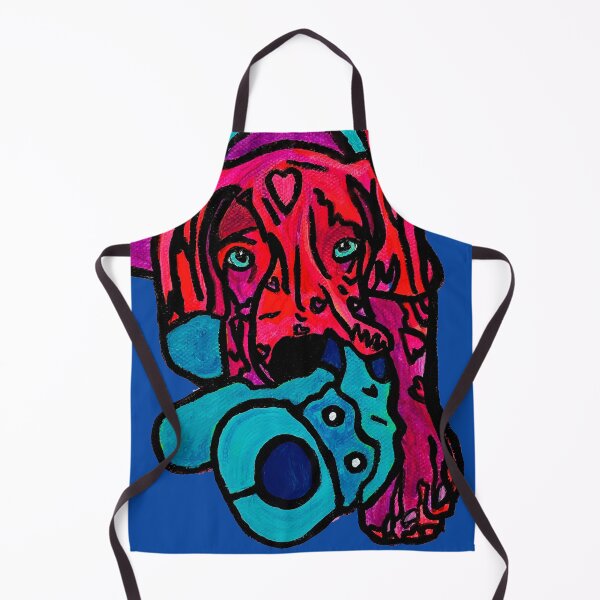 Item preview, Great Dane Rufus over Blue designed and sold by Amanda A. Anthony.