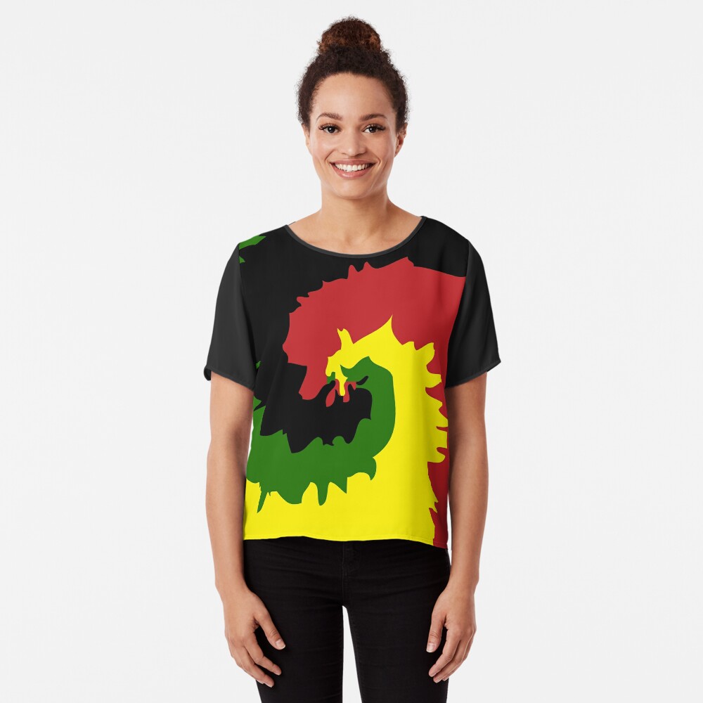 tie dye shirt reggae