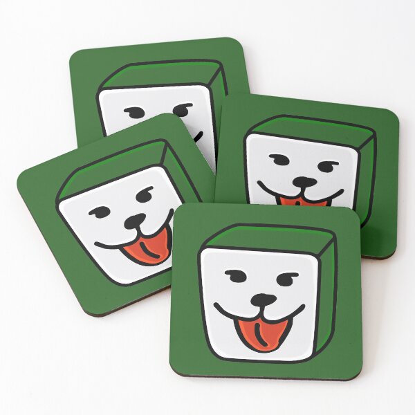 Item preview, Green Mahjong dog designed and sold by Mimi Huang.