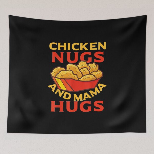 Artikelvorschau, Chicken Nugs und Mama Hugs Funny entworfen und verkauft von Mohammed Butler.