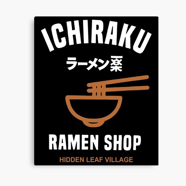 Ichiraku Ramen Impression sur toile
