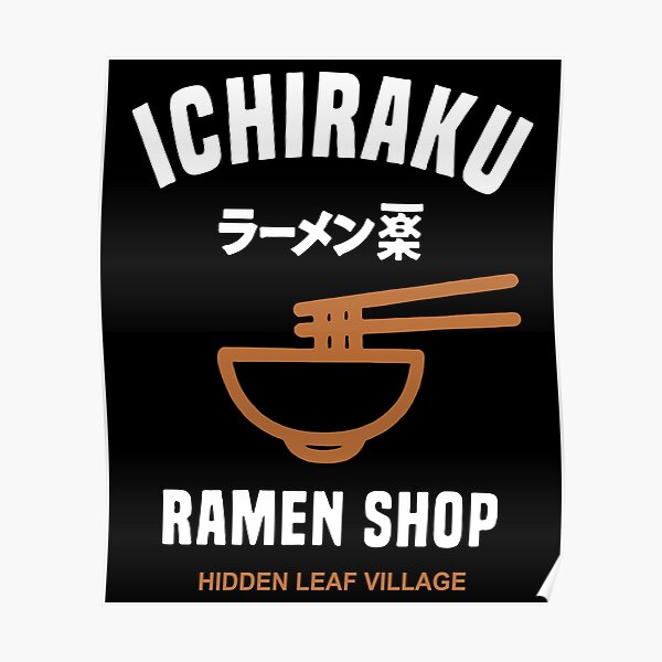 Ichiraku Ramen Poster