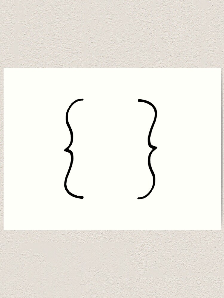 Brackets Icon Vector from Math Symbols Collection. Thin Line