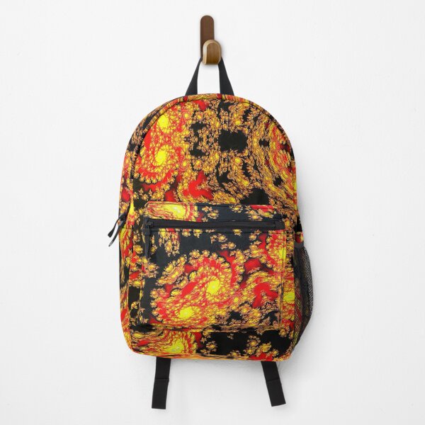 Item preview, Regal Red and Gold Fractal Mandala designed and sold by SeaChangeDesign.