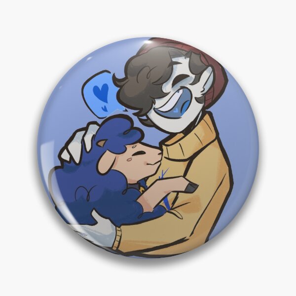 Ghostbur and Friend Pin
