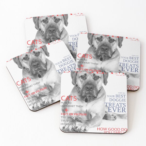 Item preview, Just for Fun - Dog Fashion Magazine Cover designed and sold by Jane  Earle Photography.