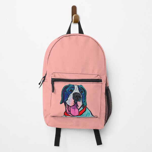 Item preview, Great Dane Goliath over Salmon designed and sold by Amanda A. Anthony.