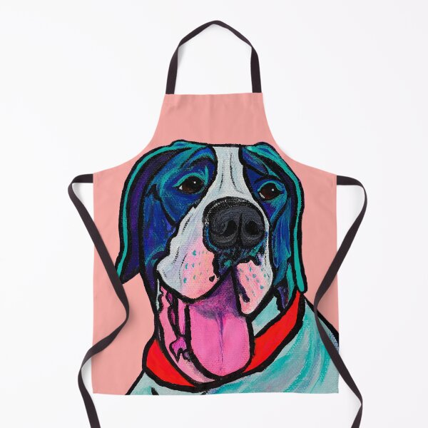 Item preview, Great Dane Goliath over Salmon designed and sold by Amanda A. Anthony.