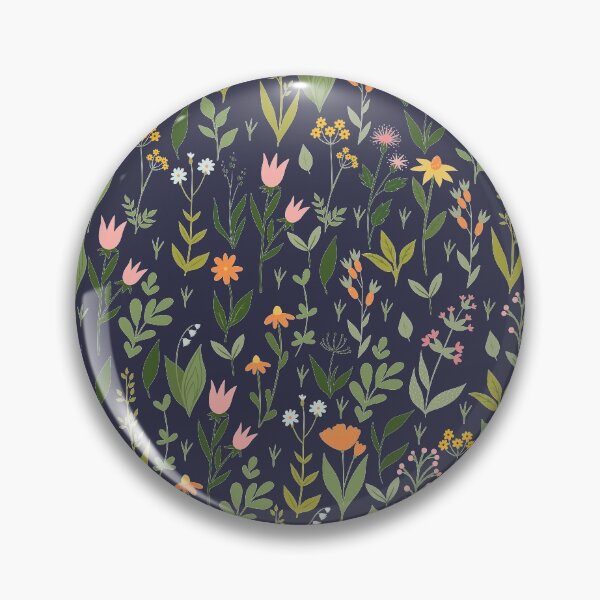 Item preview, Summer meadow flowers  pattern designed and sold by burbura.
