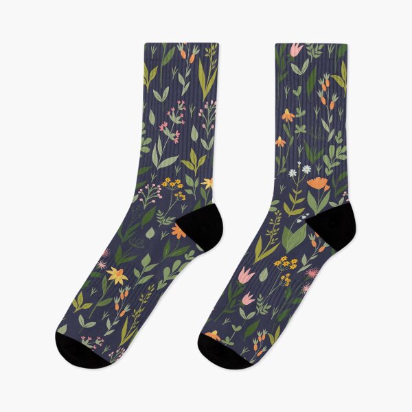 Item preview, Summer meadow flowers  pattern designed and sold by burbura.