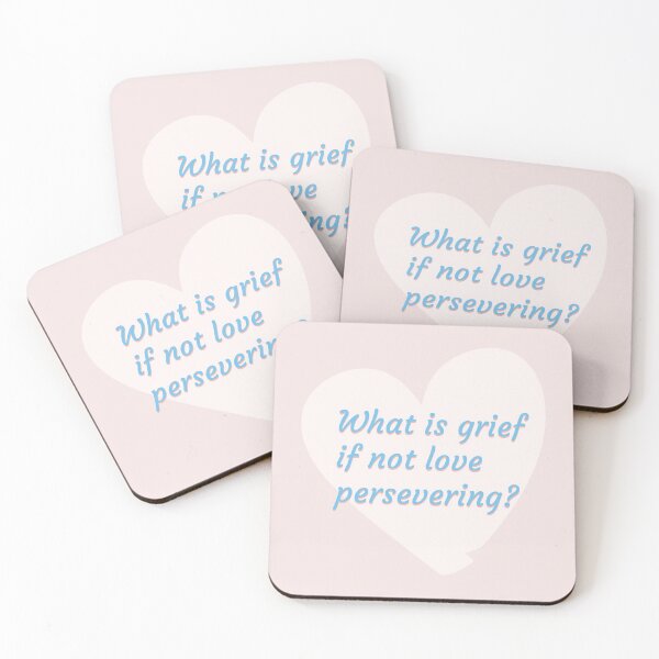 Item preview, What is grief if not love persevering? designed and sold by riccagarden.