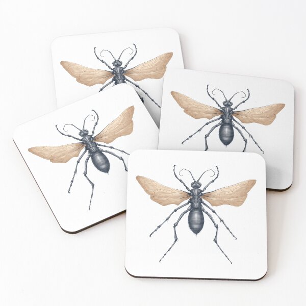 Item preview, Tarantula Hawk Wasp designed and sold by sdawsonart.
