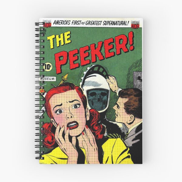 Item preview, Vintage Horror Comic Cover Spoof - The Peeker! designed and sold by Organic Creeps.