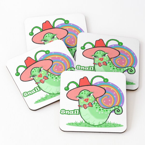 Item preview, colorful snail  designed and sold by Shirley cute art .