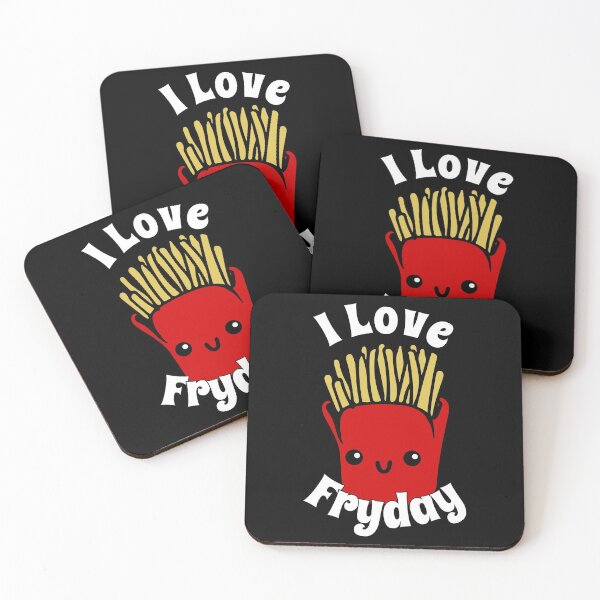 Item preview, I Love Fryday designed and sold by TheButtonCrew.