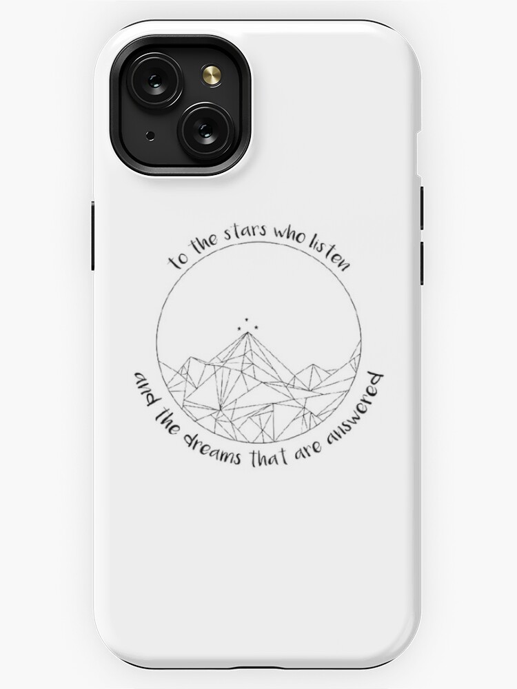 Night Court Book Quote ACOTAR iPhone Case by Kit Cronk