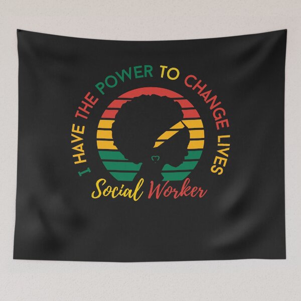 Item preview, Social Worker I have the Power To Change Lives designed and sold by spicygarb.