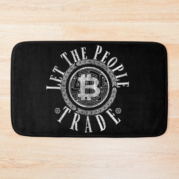 Item preview, Let The People Trade Bitcoin-Trading Design Distressed designed and sold by Adonalyn.
