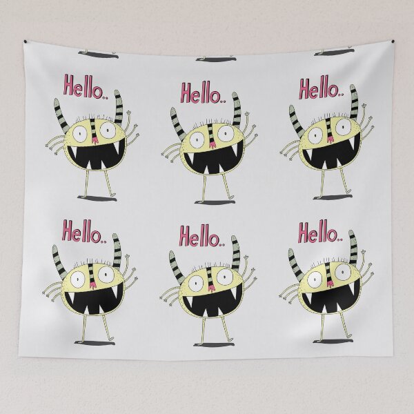 Item preview, Say Hello! designed and sold by BorneowithLove.