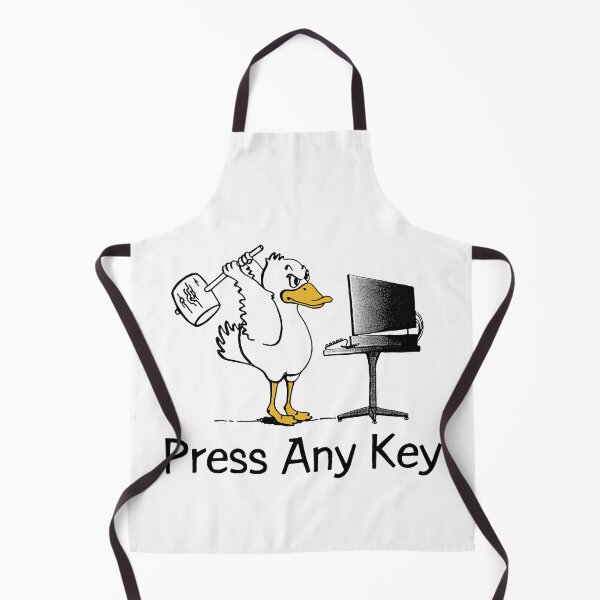 Item preview, Press Any Key Duck designed and sold by QueensAscension.