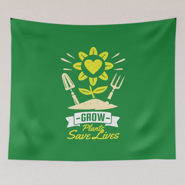 Item preview, Grow Plants Save Lives A great gift idea for the gardener in your life designed and sold by Luxoss.