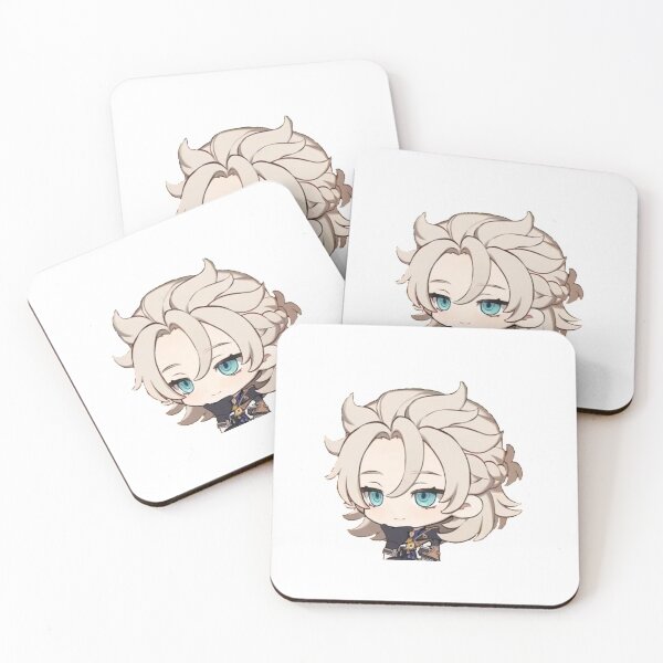 Item preview, Albedo Genshin Impact Chibi designed and sold by milkqtea.