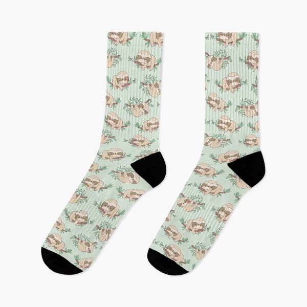 Item preview, Cute Lazy Sloth On A Branch designed and sold by WildHoneyDesign.