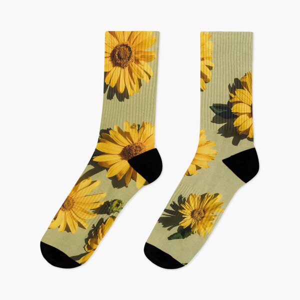 Item preview, Sunflowers against green background designed and sold by BLDCo.