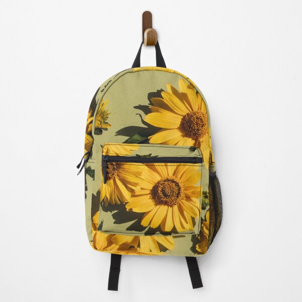 Item preview, Sunflowers against green background designed and sold by BLDCo.