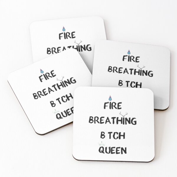 Item preview, Fire Breathing Queen Aelin Galathynius Throne of Glass TOG Quote designed and sold by vibeytees.