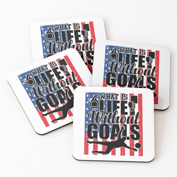 Item preview, What's Life Without Goals | Soccer Striker designed and sold by GravitiTees.